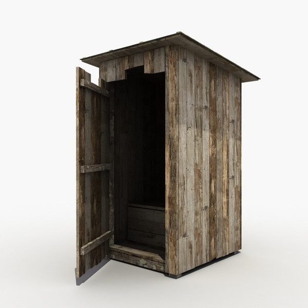 Budovanie záchodu pre drevený dom