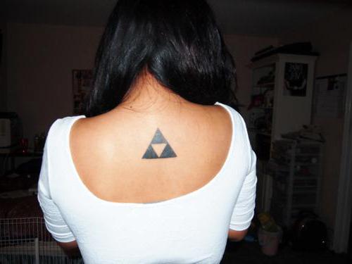 hodnota trojuholníka tetovanie