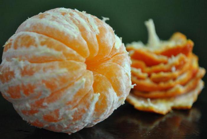 aké vitamíny sú obsiahnuté v mandaríne