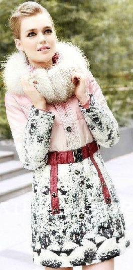 Biela bunda - módna a elegantná možnosť na zimu